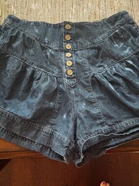 Free People Fleur Denim Shorts denim medium